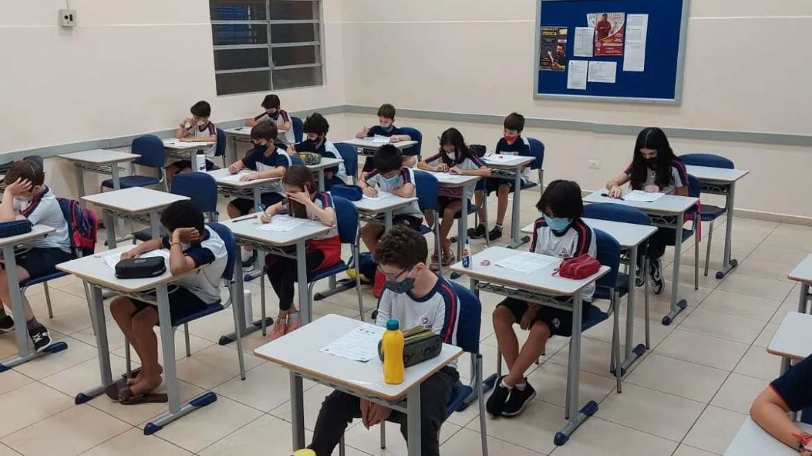 Primeiro simuladão do ano das turmas do 2° ao 5° ano