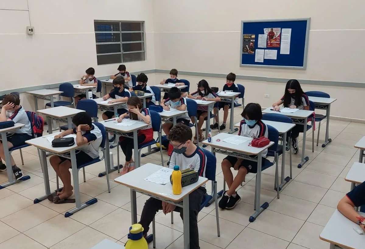 Primeiro simuladão do ano das turmas do 2° ao 5° ano