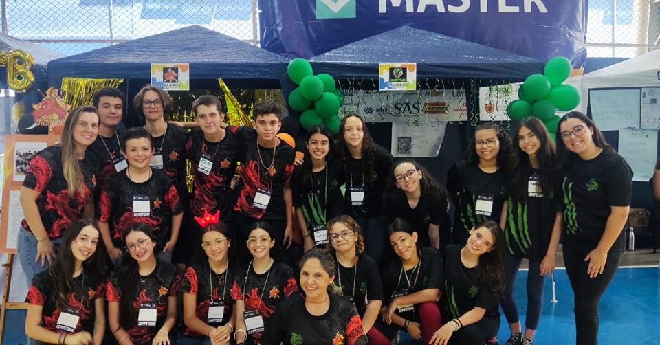 Os alunos do Colégio Salesiano Dom Bosco demonstraram suas habilidades no Torneio Brasil de Robótica Regional