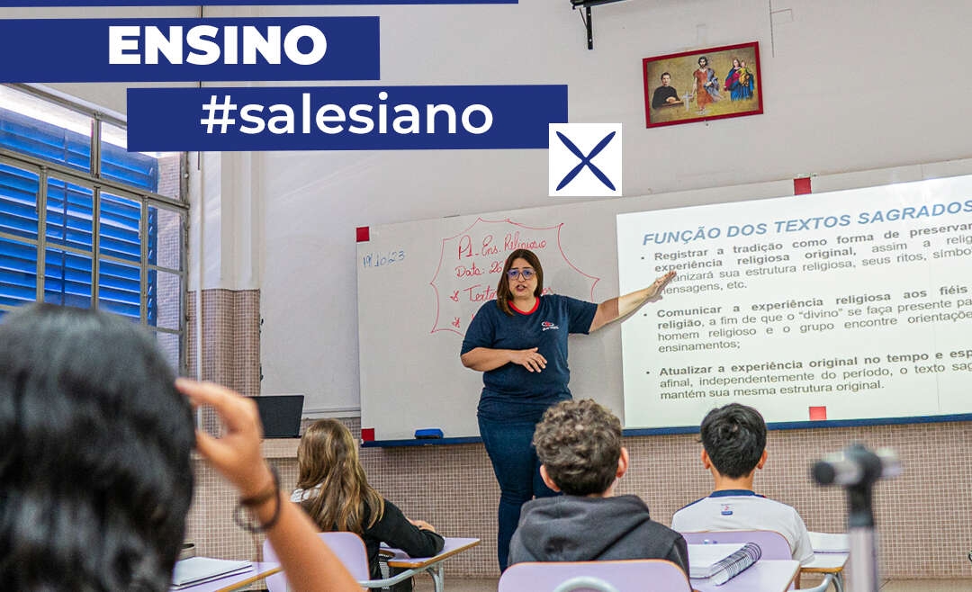 A Educação Salesiana Católica vai além do conhecimento. Ela cultiva valores, ética e compaixão, preparando os corações e mentes para um mundo melhor.