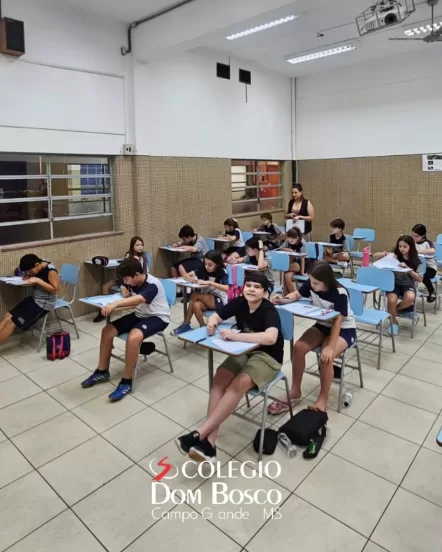 Último simulado do ano para a galerinha do Ensino Fundamental I.