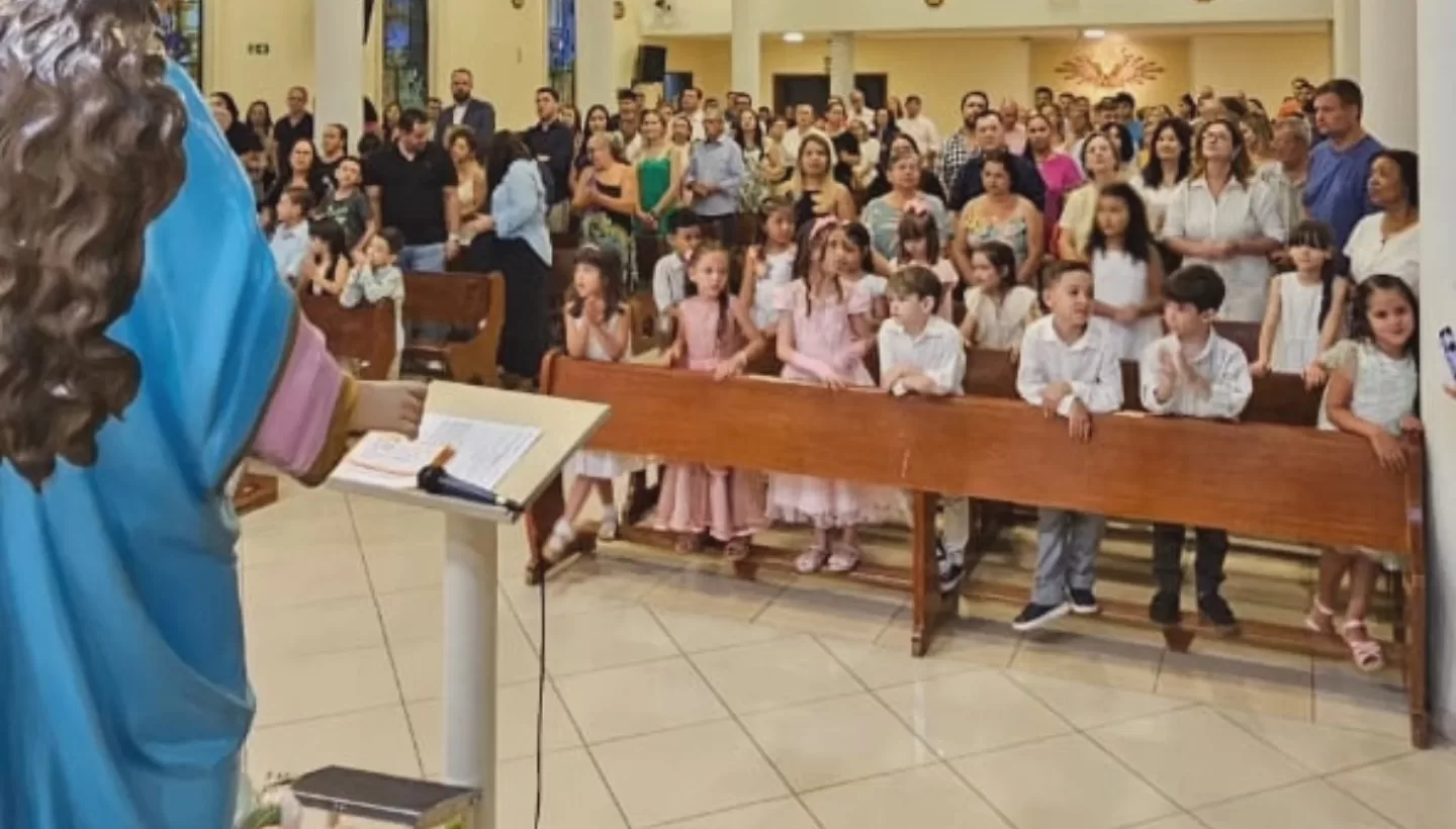 A Missa de Formatura do Infantil