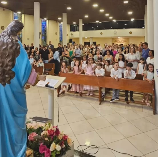 A Missa de Formatura do Infantil