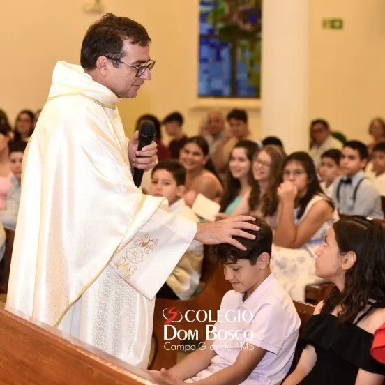 A Missa de Formatura Ensino Fundamenal II.